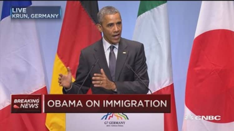 Obama: Push to fix broken immigration system 
