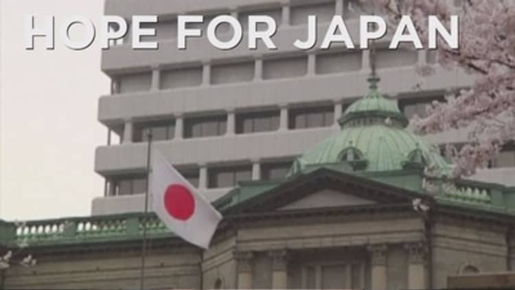 Japan's economy on the rise