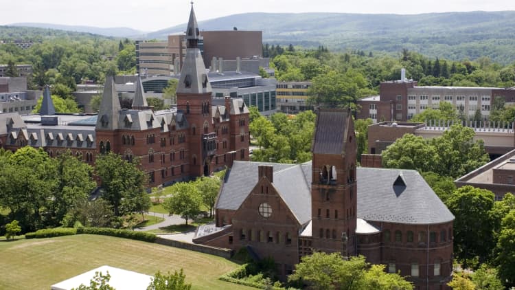 Cornell University president makes the case for reopening in the fall