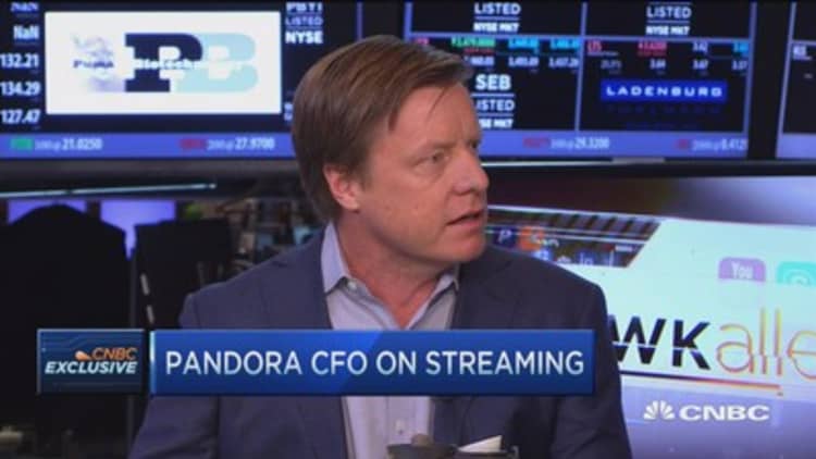 Pandora CFO: Still feel confident as market leader