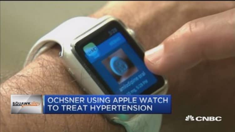 Apple Watch, just what the doctor ordered...