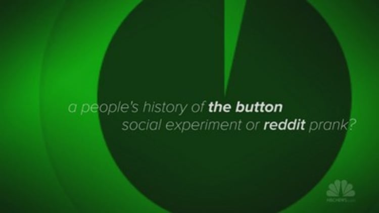 The people's history of the button: social experiment or Reddit prank?