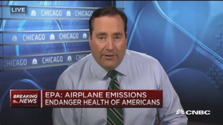 EPA to set rules for airplane emissions