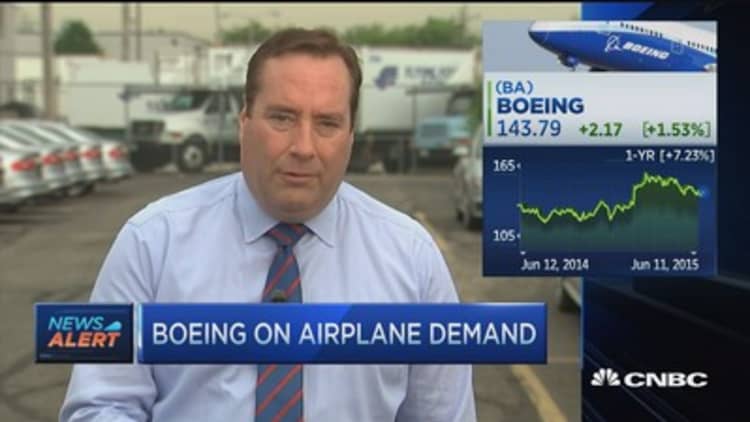 Boeing market outlook: 3.5% increase 