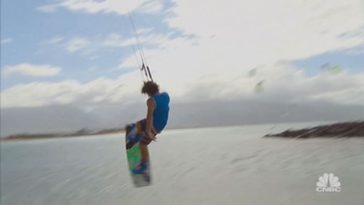 Want to make it in tech? Learn to kiteboard