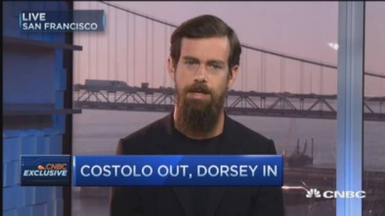 Dorsey: We had an 'open' conversation with Costolo