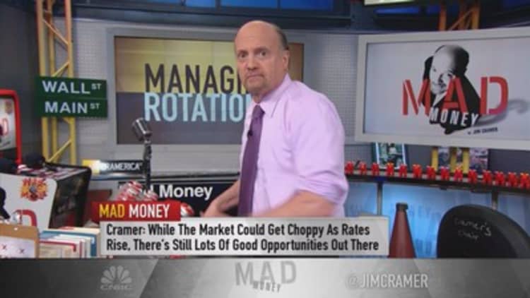 Cramer: Companies that benefit from higher rates