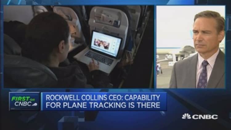 Rockwell Collins CEO on airplane connectivity