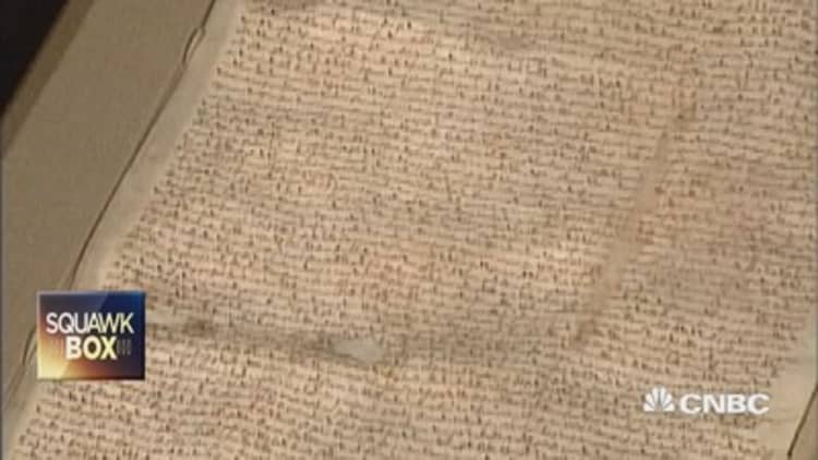 Magna Carta celebrates 800th anniversary