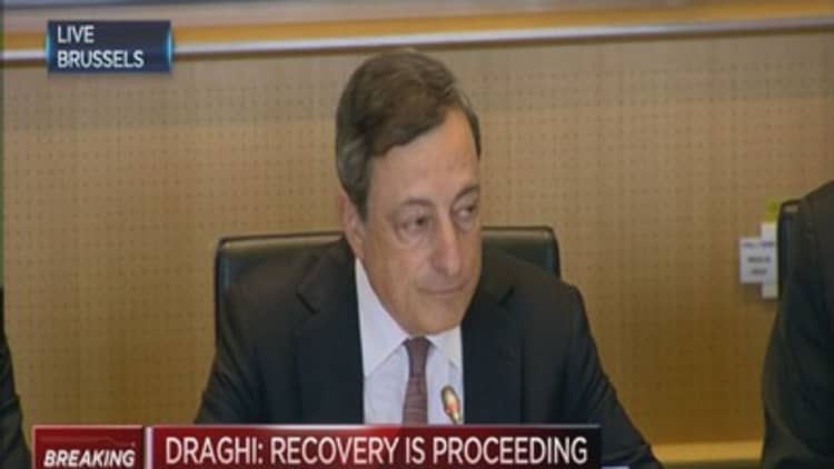 ECB is independent on Greece: Draghi