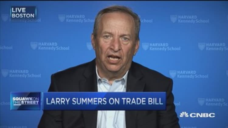 Larry Summers: Setback to American leadership on trade