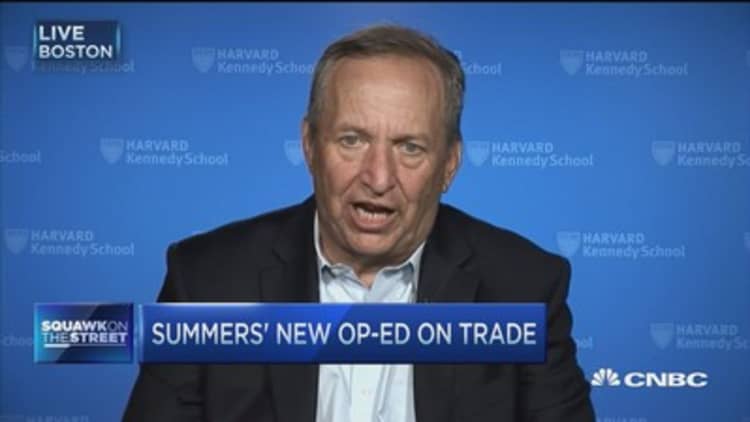 Larry Summers: If there's no TPA...