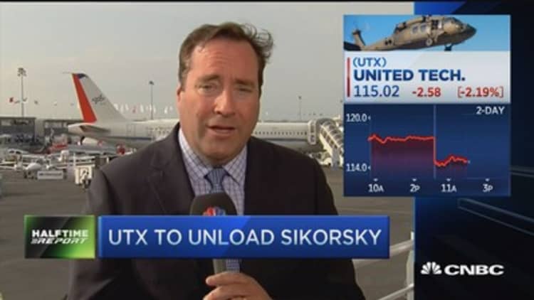 UTX to unload Sikorsky 