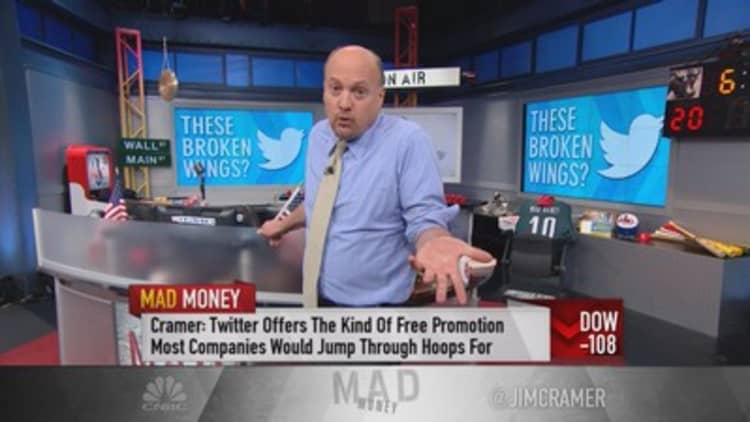 Cramer: Is Twitter whistling past the graveyard?