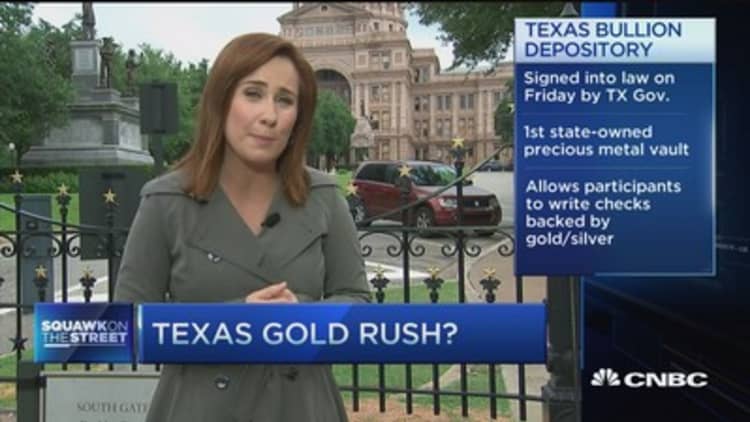 Texas gold rush? 