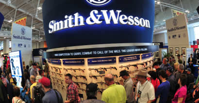 Smith & Wesson CEO faces backlash after he blamed politicians for gun violence