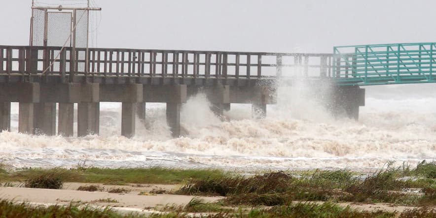 Scenes from Tropical Storm Bill ravaged Texas