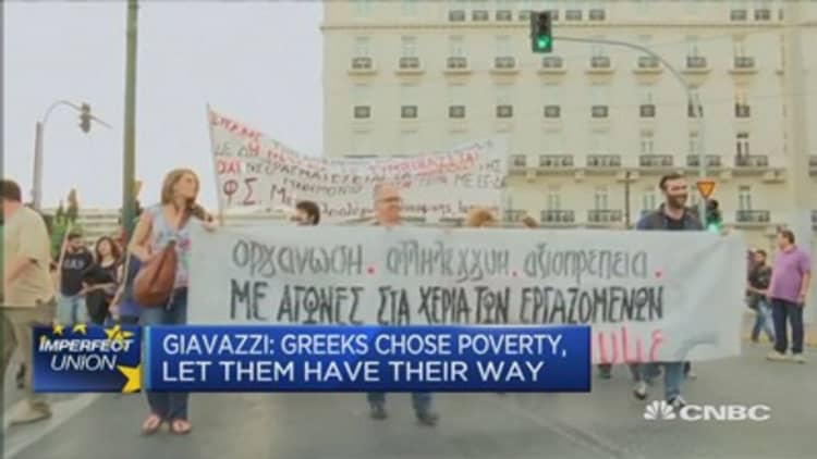 No serious adjustment taking place in Greece: Prof