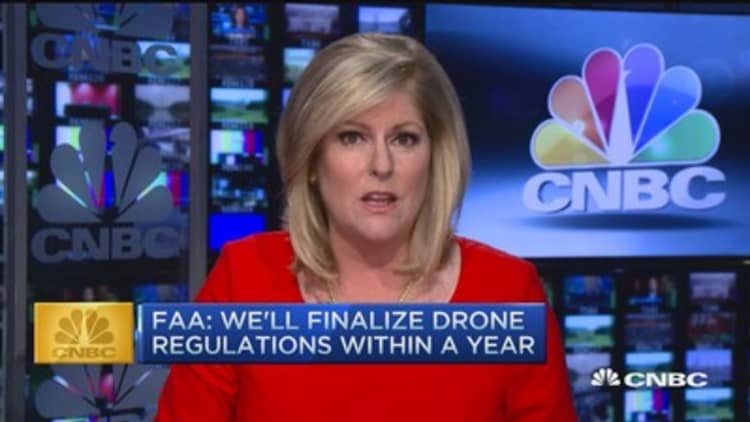 CNBC update: FAA to finalize drone regulations