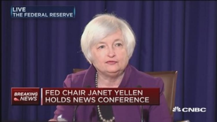 Yellen: Economy not ready for rate hike