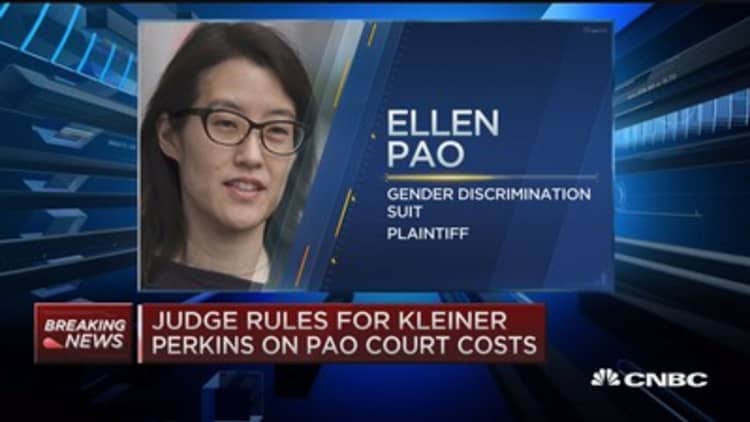 Judge rules for Kleiner Perkins on Pao court costs