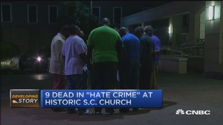 Charleston police: Church shooting a hate crime