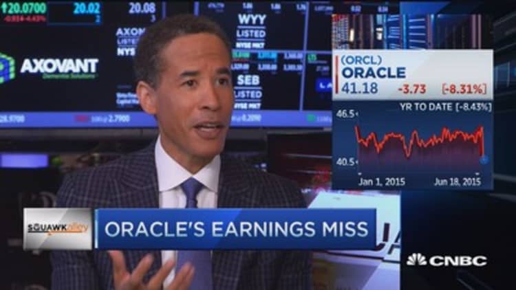 Oracle's earning miss: Infor CEO 