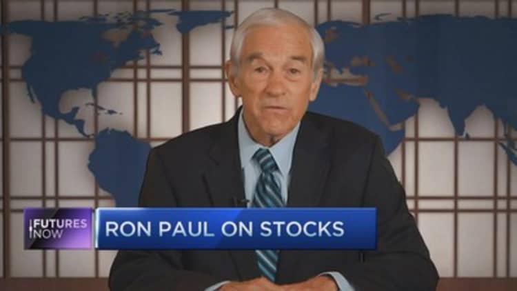 Ron Paul: Stock market 'day of reckoning' is near