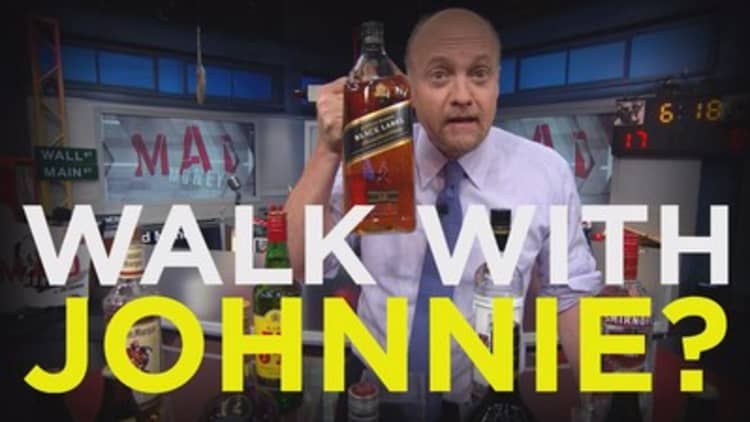 Cramer: Before you stroll with Johnnie Walker