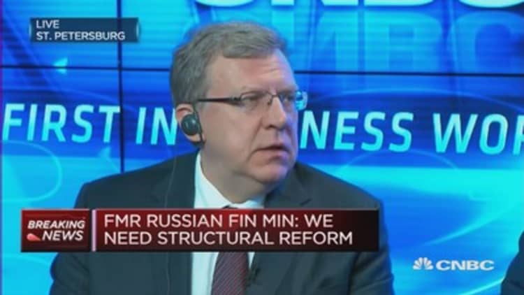 Russia needs structural reform: Kudrin