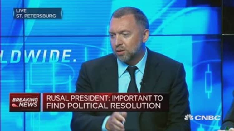 Russia not in crisis, in transition: Rusal