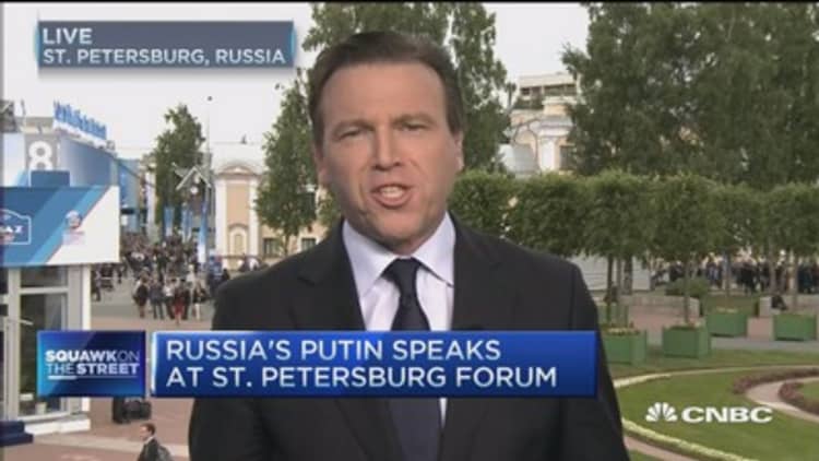 Putin: Russia OK despite sanctions