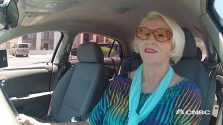 Retirees as Uber drivers 