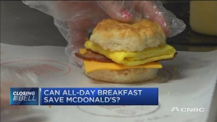 All-day McDonald's breakfast to the rescue?