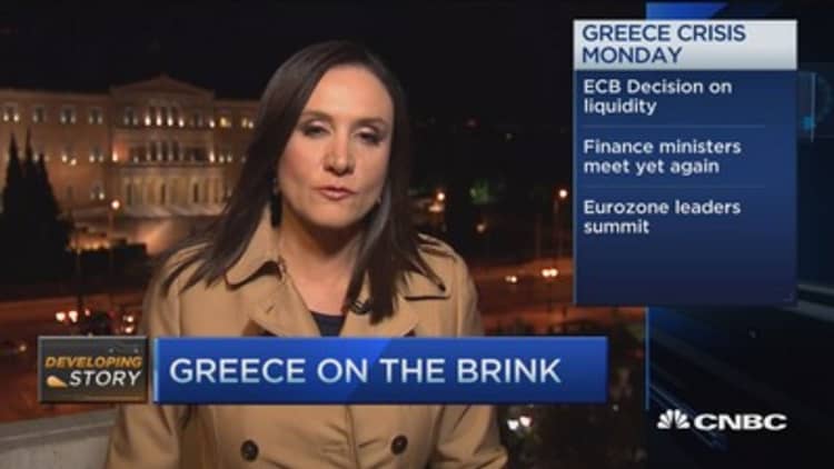 3 key events for Greece on Monday