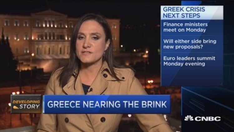 Greece nearing the brink