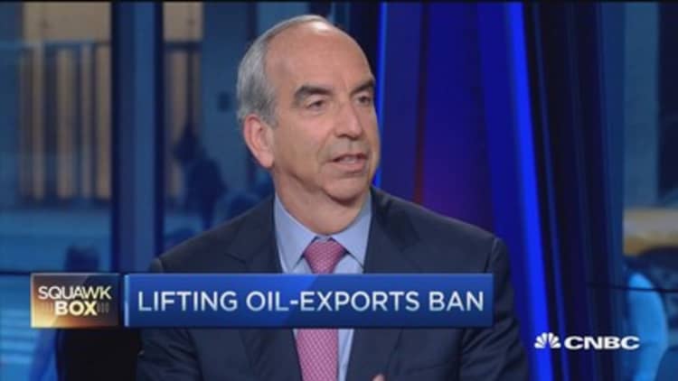 US oil 'trapped here': Hess CEO