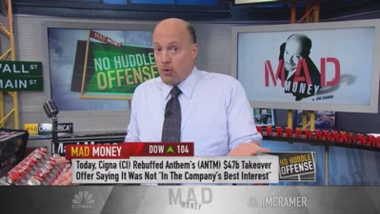 Cramer: Two types of takeover targets