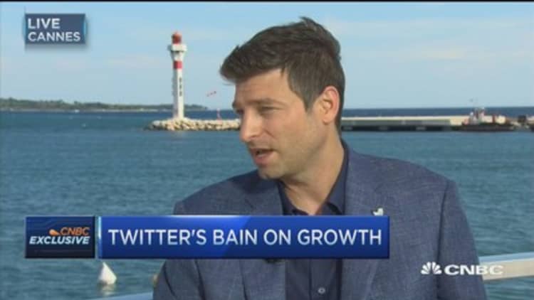 Balance between humans & algorithms: Twitter's Bain