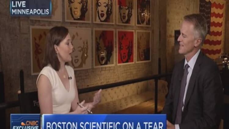Great time for Boston Scientific: CEO
