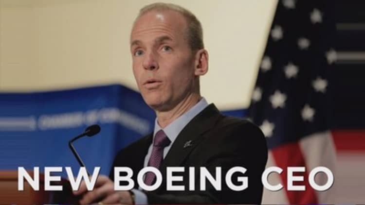 New Boeing CEO steps in