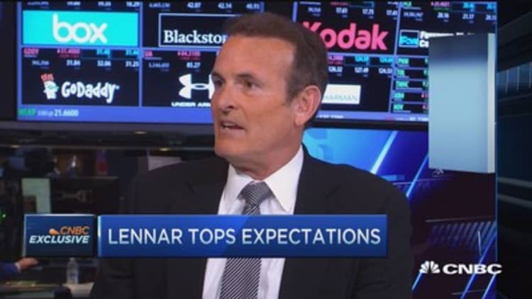 Lennar CEO: Housing comeback slow and steady
