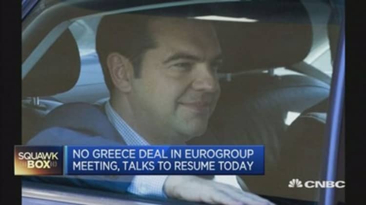 Greece debt talks hit stalemate again