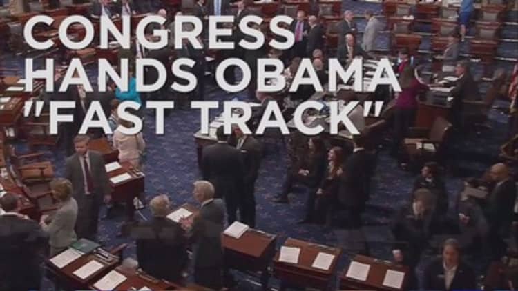 Senate passes 'fast track' negotiations