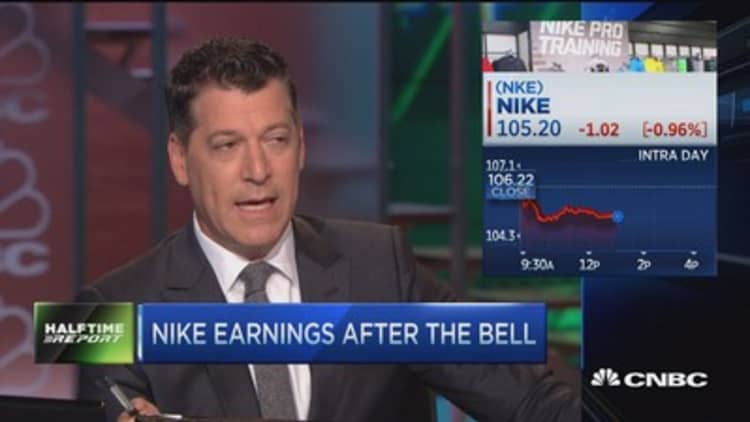 Top trades for the 2nd half: Nike earnings