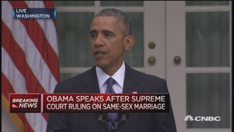  President Obama speaks out on same-sex marriage