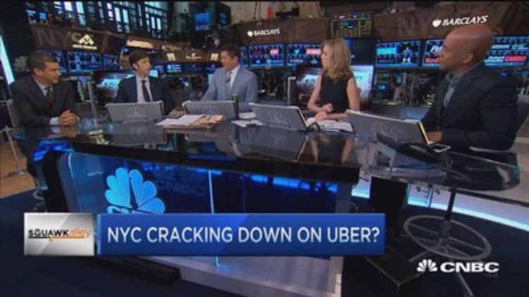 NYC cracking down on Uber? 