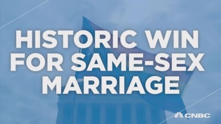 Historic victory for same-sex marriage advocates
