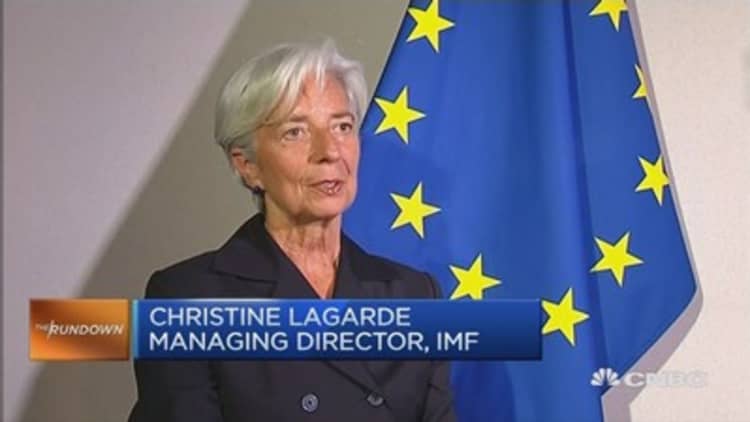 Lagarde: IMF ready to continue Greece talks