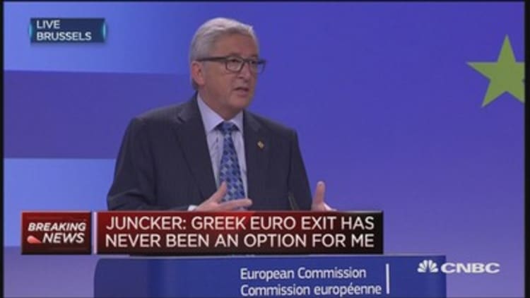 Done everything to try to reach Greek deal: Juncker